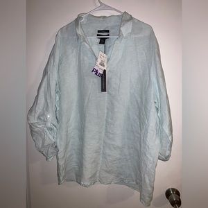 NWT 2xl Tahiti Linen shirt
